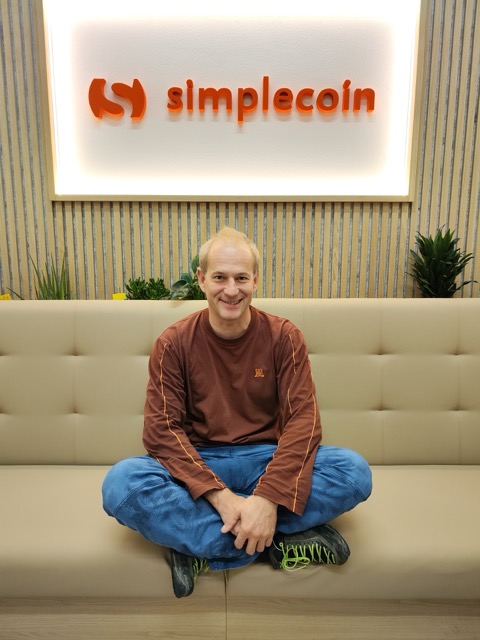 Pavel Niedoba CEO Simplecoinu